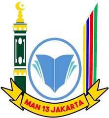 Logo MAN 13 Jakarta, partner SnapHeaven Studio