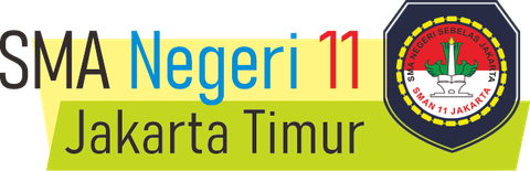 Logo SMAN 11 Jakarta, partner SnapHeaven Studio