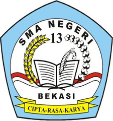 Logo SMAN 13 Bekasi, partner SnapHeaven Studio